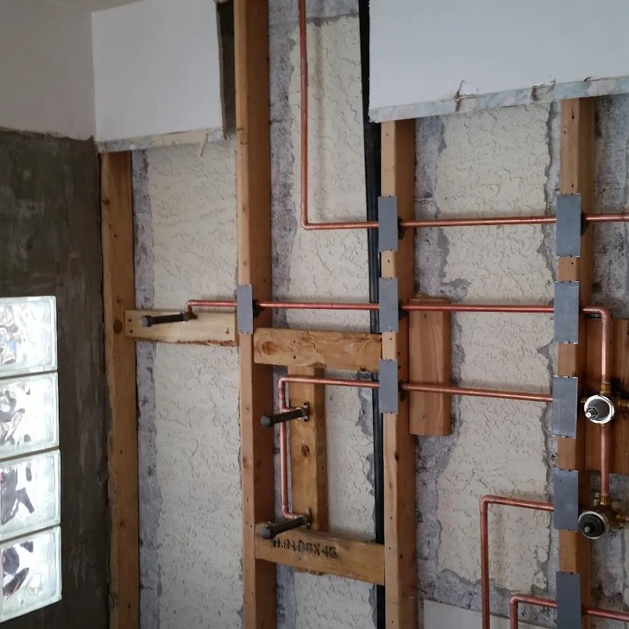 Copper pipe installation for Burst Pipe Repair in Gaithersburg